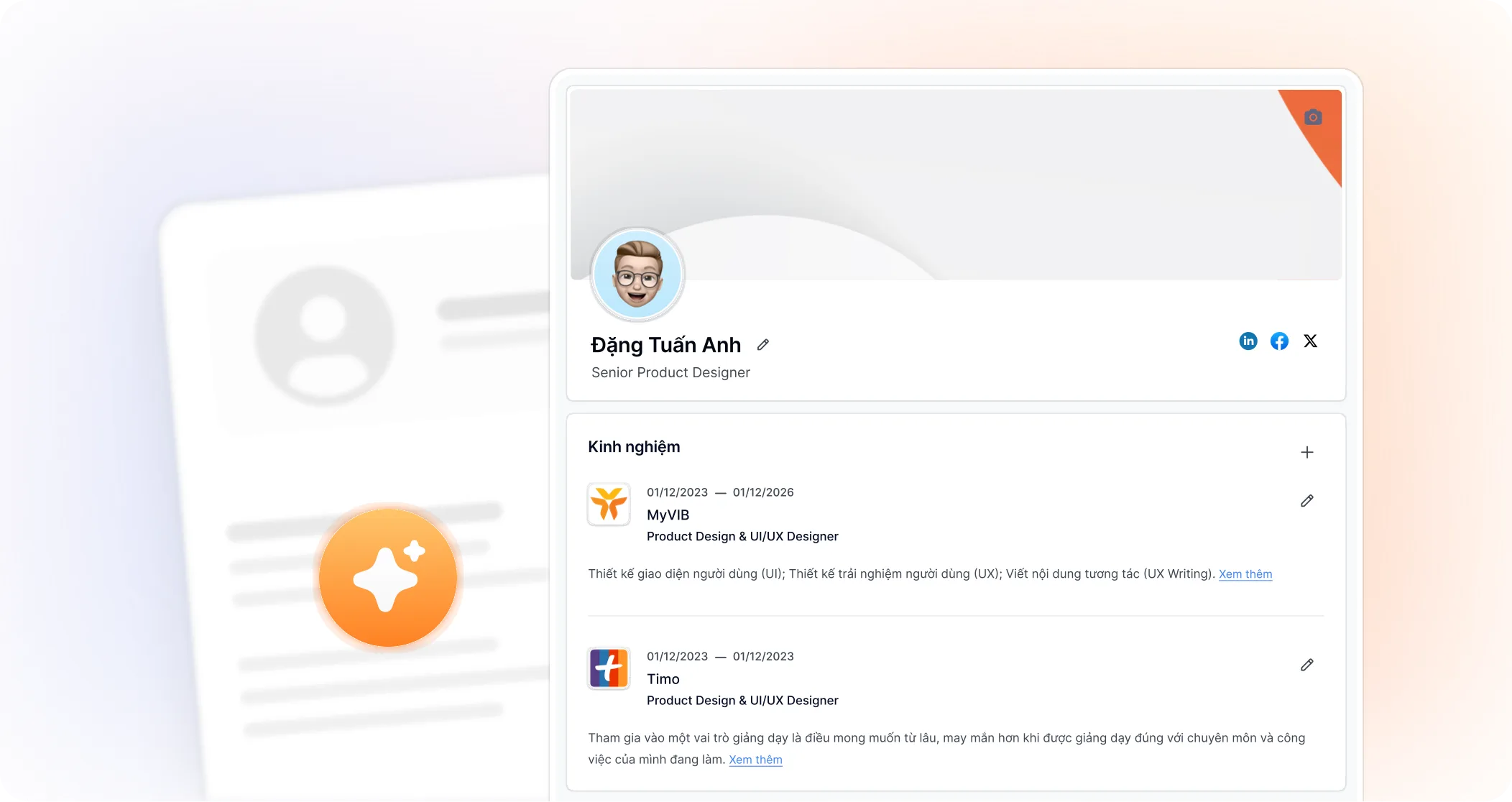 Hồ sơ năng lực số chuẩn AI Native - AI Profile Builder